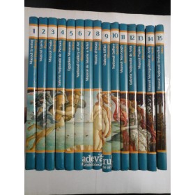 Colectia MARILE MUZEE ALE LUMII - 15 volume - Ed. Adevarul ( serie completa , stare ca noua)